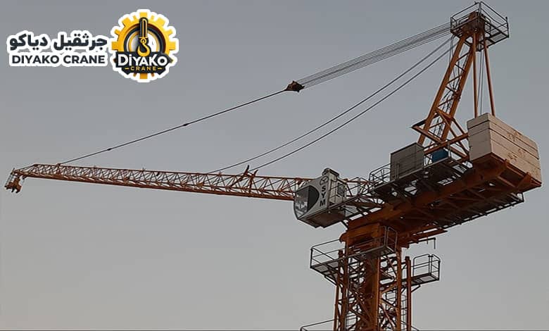 جرثقیل دکل بلند لنگری